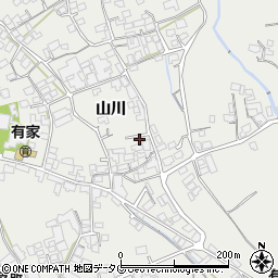 長崎県南島原市有家町山川679-1周辺の地図