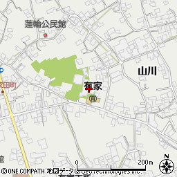 長崎県南島原市有家町山川744周辺の地図