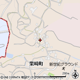 熊本県宇土市栗崎町805周辺の地図