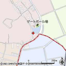 熊本県宇土市伊無田町320周辺の地図