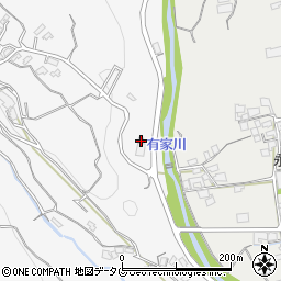 長崎県南島原市西有家町里坊327周辺の地図