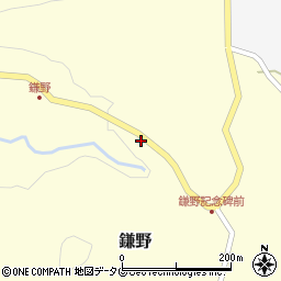 熊本県上益城郡山都町鎌野245周辺の地図