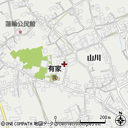 長崎県南島原市有家町山川748周辺の地図
