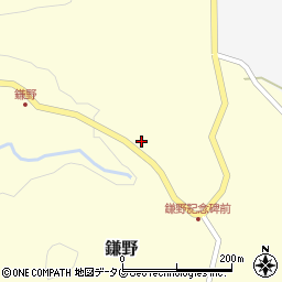 熊本県上益城郡山都町鎌野243周辺の地図