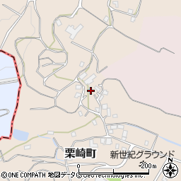 熊本県宇土市栗崎町803周辺の地図