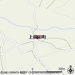 熊本県宇土市上網田町周辺の地図