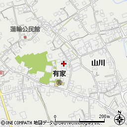 長崎県南島原市有家町山川749周辺の地図
