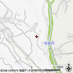 長崎県南島原市西有家町里坊297周辺の地図