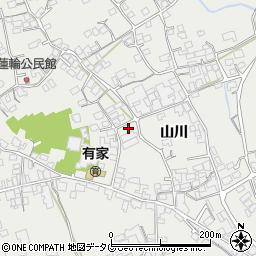 長崎県南島原市有家町山川708周辺の地図