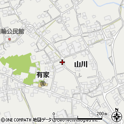 長崎県南島原市有家町山川709周辺の地図