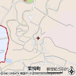 熊本県宇土市栗崎町801-3周辺の地図