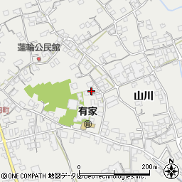 長崎県南島原市有家町山川750周辺の地図
