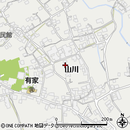 長崎県南島原市有家町山川669周辺の地図