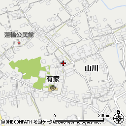 長崎県南島原市有家町山川781-3周辺の地図