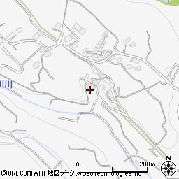 長崎県南島原市西有家町里坊664周辺の地図