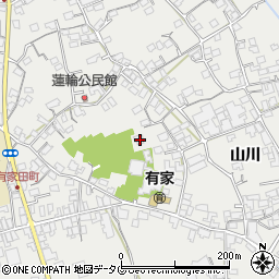 長崎県南島原市有家町山川754-2周辺の地図