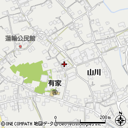長崎県南島原市有家町山川781周辺の地図
