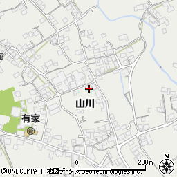 長崎県南島原市有家町山川665周辺の地図