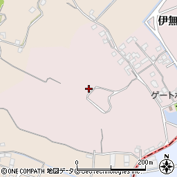 熊本県宇土市伊無田町443周辺の地図