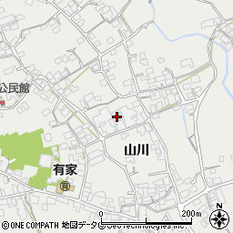 長崎県南島原市有家町山川785周辺の地図