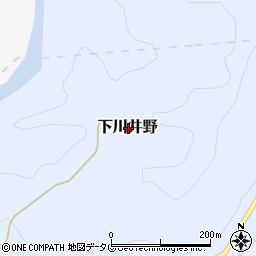 熊本県上益城郡山都町下川井野周辺の地図