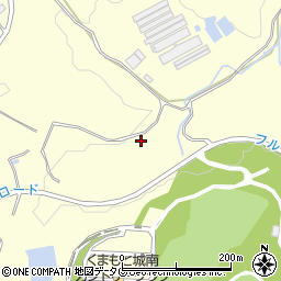 熊本県熊本市南区城南町藤山1665周辺の地図