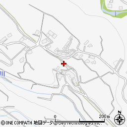 長崎県南島原市西有家町里坊673周辺の地図