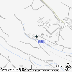 長崎県南島原市西有家町里坊823周辺の地図