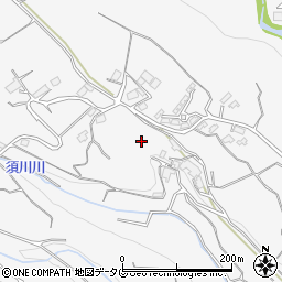 長崎県南島原市西有家町里坊676周辺の地図