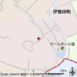 熊本県宇土市伊無田町469周辺の地図