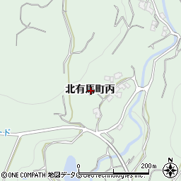 長崎県南島原市北有馬町丙周辺の地図
