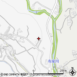 長崎県南島原市西有家町里坊387周辺の地図