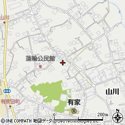 長崎県南島原市有家町山川776-1周辺の地図