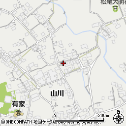 長崎県南島原市有家町山川841-1周辺の地図