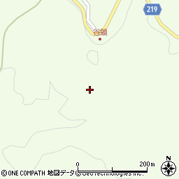 熊本県上益城郡山都町三ケ748周辺の地図