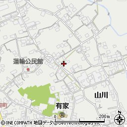 長崎県南島原市有家町山川802-1周辺の地図
