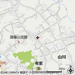 長崎県南島原市有家町山川802周辺の地図