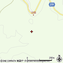 熊本県上益城郡山都町三ケ746周辺の地図