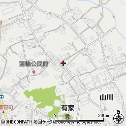 長崎県南島原市有家町山川802-4周辺の地図
