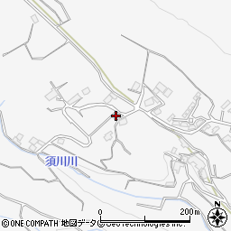 長崎県南島原市西有家町里坊768周辺の地図