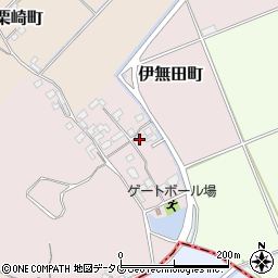 熊本県宇土市伊無田町304周辺の地図