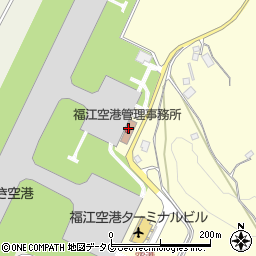 五島市消防署福江空港出張所周辺の地図