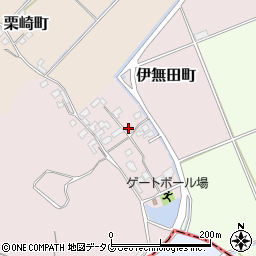 熊本県宇土市伊無田町300周辺の地図