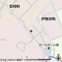 熊本県宇土市伊無田町343周辺の地図