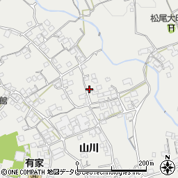 長崎県南島原市有家町山川831周辺の地図