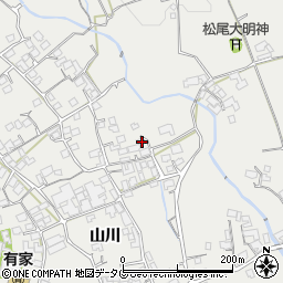 長崎県南島原市有家町山川834周辺の地図