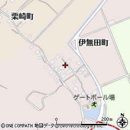 熊本県宇土市伊無田町291周辺の地図