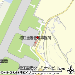 長崎県五島振興局建設部福江空港管理事務所周辺の地図