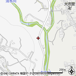 長崎県南島原市西有家町里坊378周辺の地図