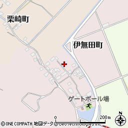熊本県宇土市伊無田町294周辺の地図